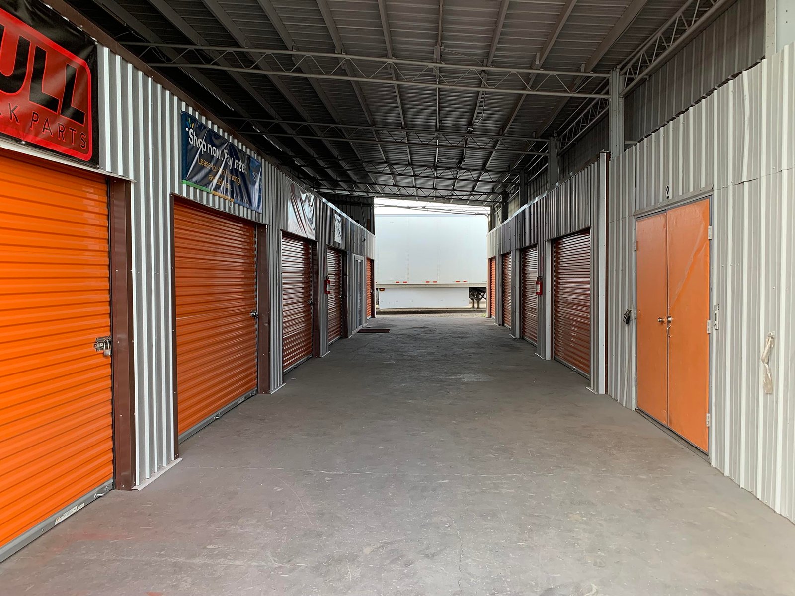 Self-storage units